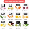 image:imageFullstar Core Vegetable Chopper  Chop and Slice Lid  Food Chopper with Container Veggie Chopper Fruit Slicer Onion Dicer  Meal Prep Essential  Kitchen Gadgets and Gifts 9in1 WhiteBlackWhite