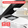 image:imageFullstar Core Vegetable Chopper  Chop and Slice Lid  Food Chopper with Container Veggie Chopper Fruit Slicer Onion Dicer  Meal Prep Essential  Kitchen Gadgets and Gifts 9in1 WhiteBlackWhiteBlack