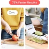 image:imageFullstar Core Vegetable Chopper  Chop and Slice Lid  Food Chopper with Container Veggie Chopper Fruit Slicer Onion Dicer  Meal Prep Essential  Kitchen Gadgets and Gifts 9in1 WhiteBlackWhite