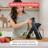 image:imageFullstar Safer Mandoline Slicer for Kitchen Adjustable Veggie amp Food SlicerBlack