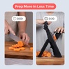 image:imageFullstar Safer Mandoline Slicer for Kitchen Adjustable Veggie amp Food SlicerBlack