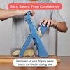 image:imageFullstar Safer Mandoline Slicer for Kitchen Adjustable Veggie amp Food SlicerBlue